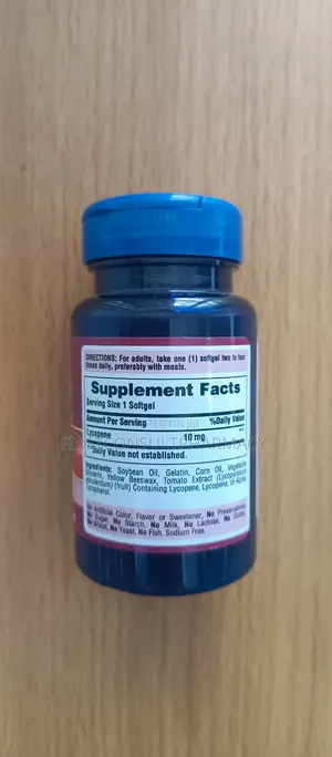 Puritans Pride Lycopene 10mg X 100