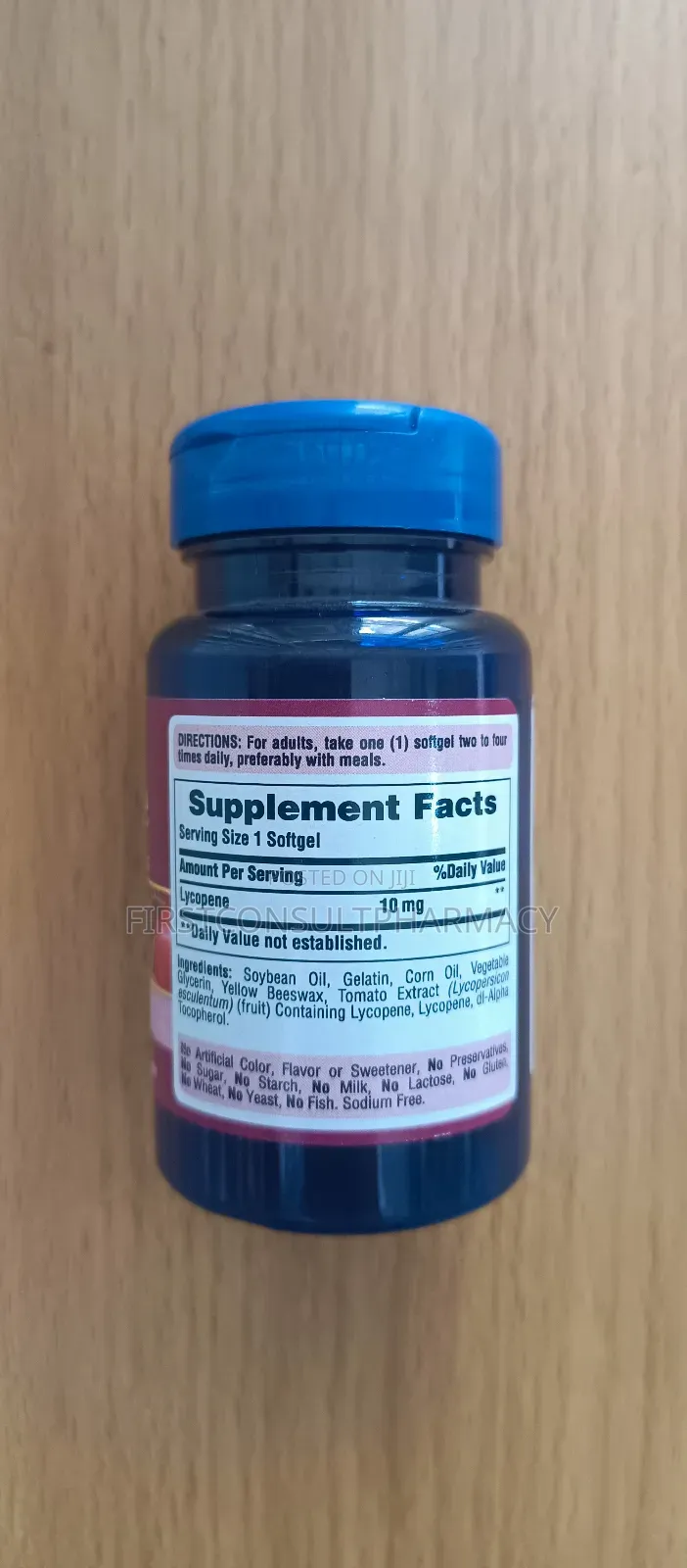 Puritans Pride Lycopene 10mg X 100