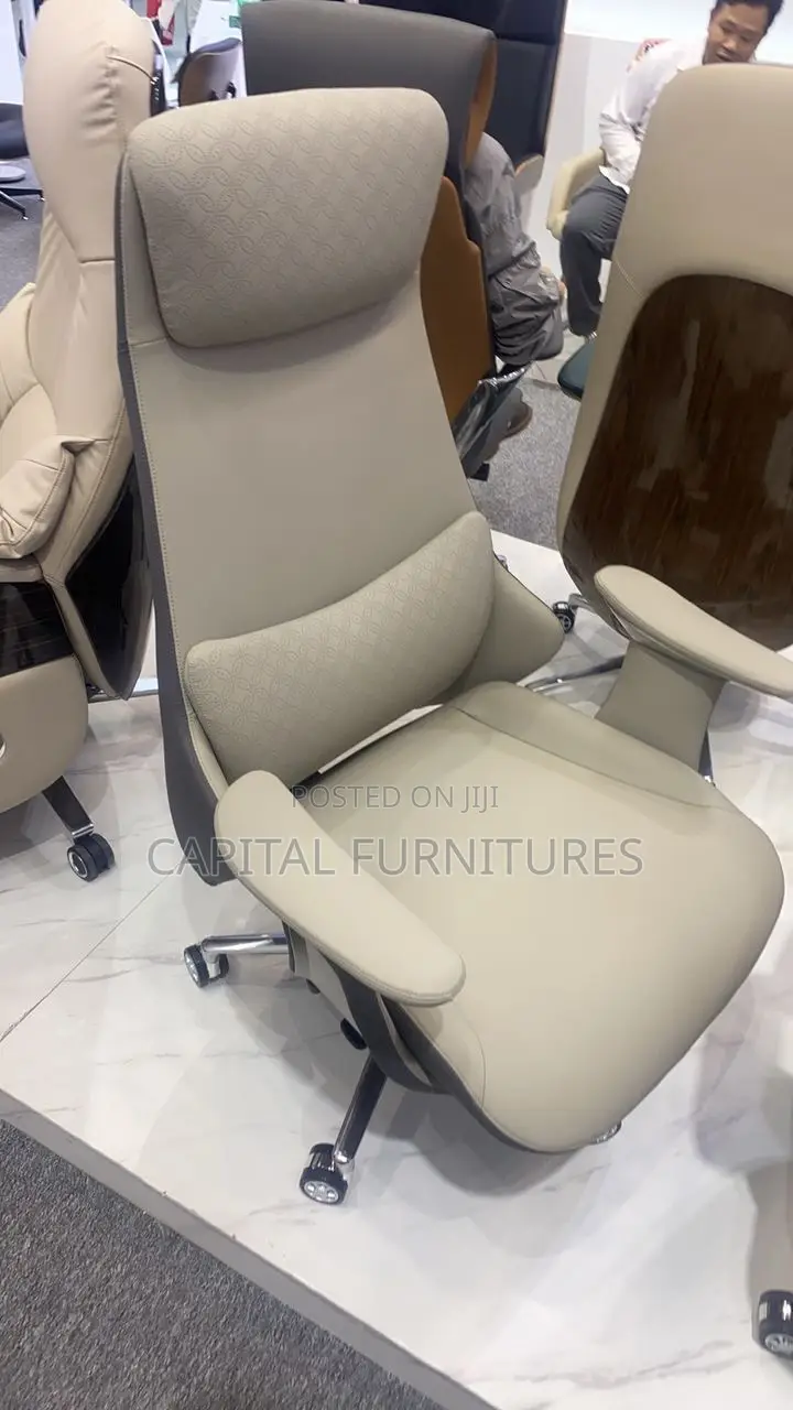 Executive Leather Foreign Imported Chair