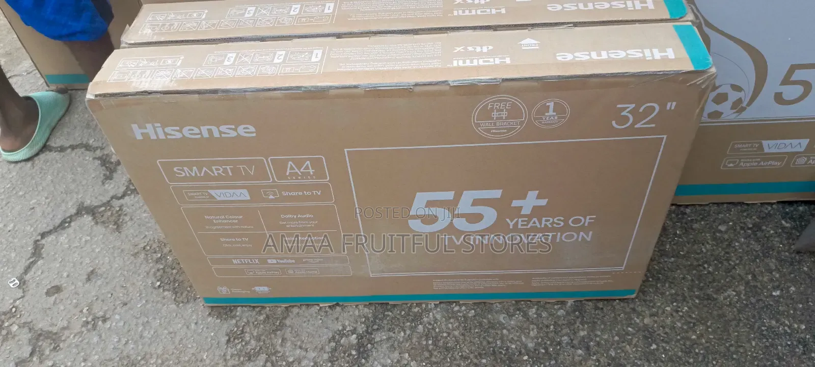 Hisense 32" Tv New