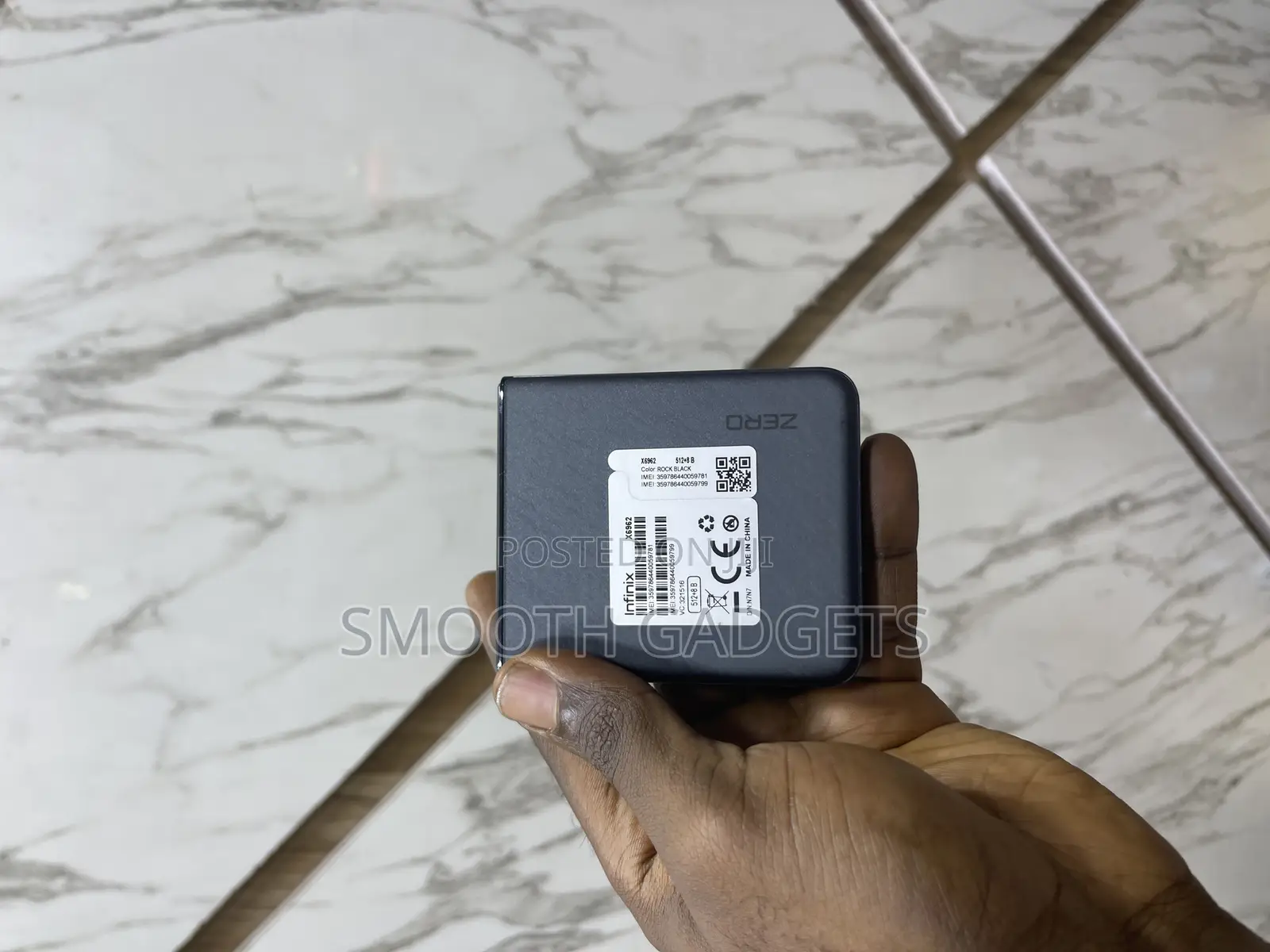 Infinix Zero Flip 512 GB Gray