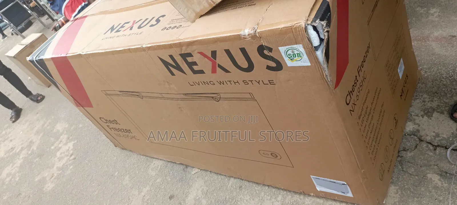 Nexus Chest Freezer 600l