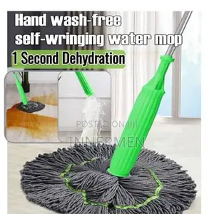 Hand Wash-Free Self-Wringing Water Mop