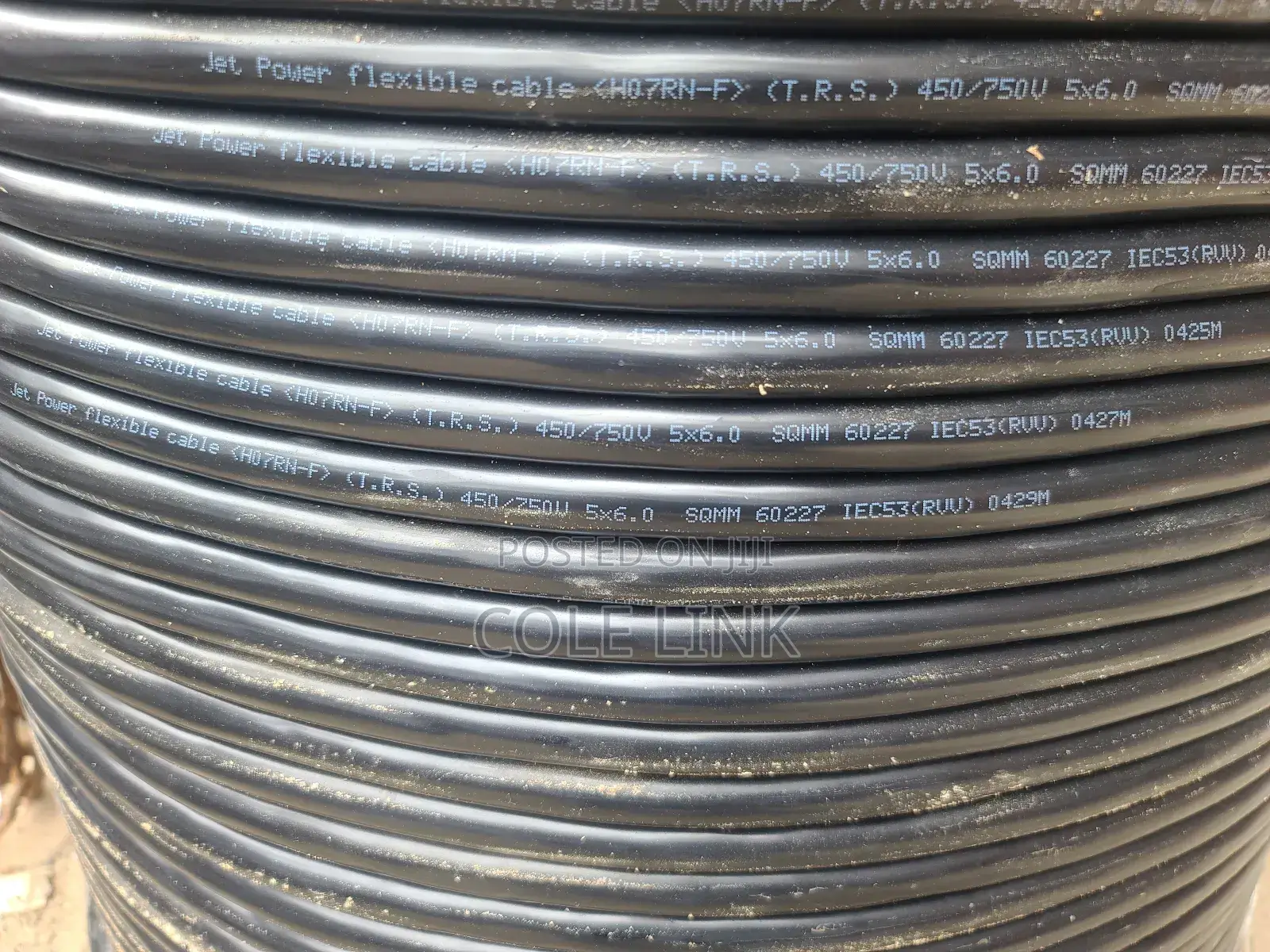 Flexible Cable 6mm 5core