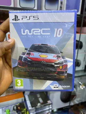WRC 10 Car Race Ps 5 Version