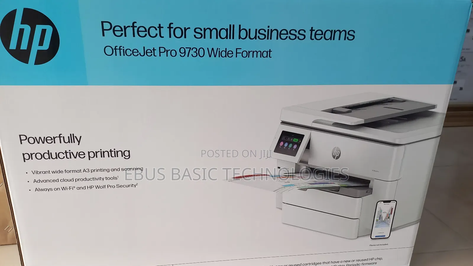 HP Officejet Pro 9730 A3 Wide Format All in One Printer