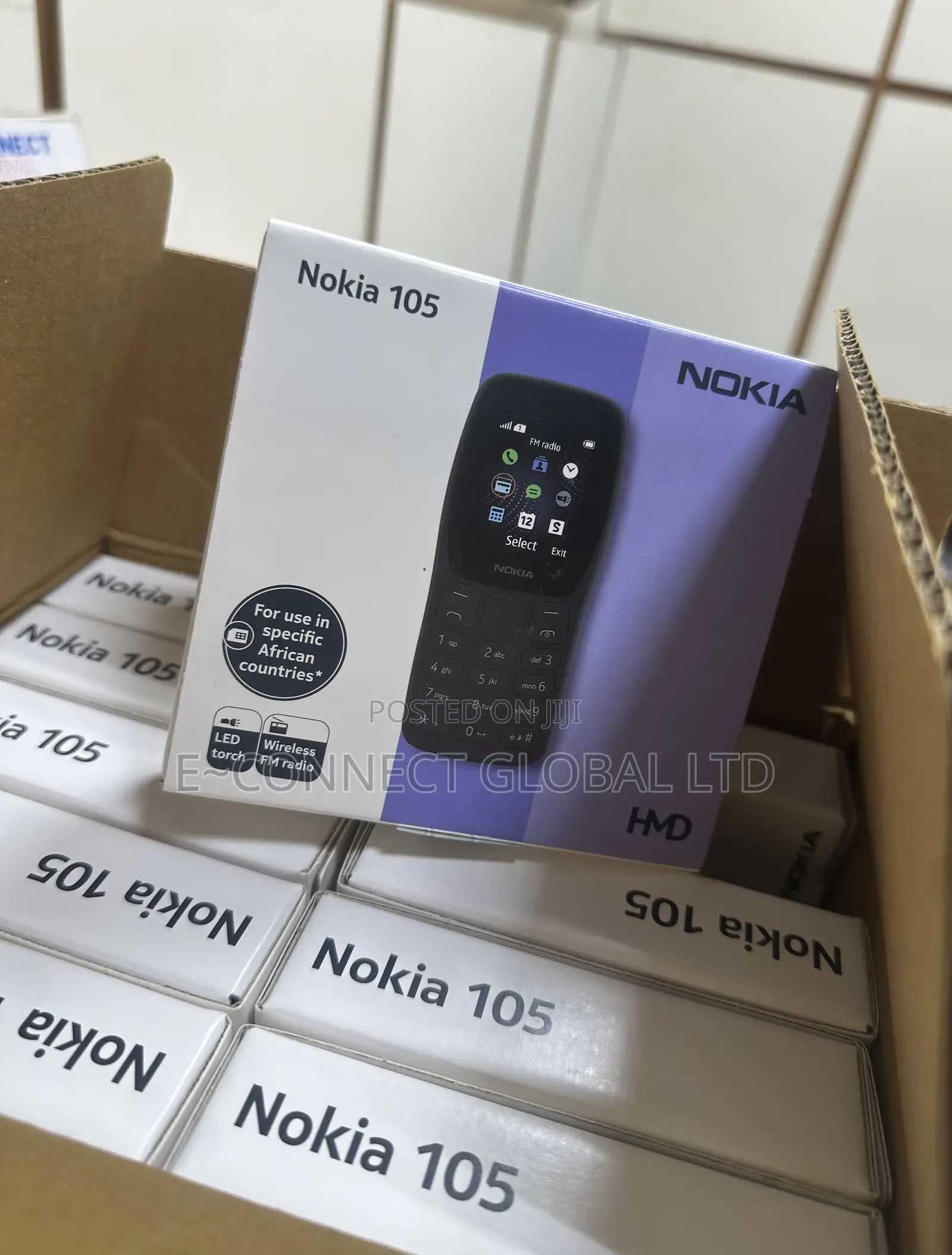 New Nokia 105 Black