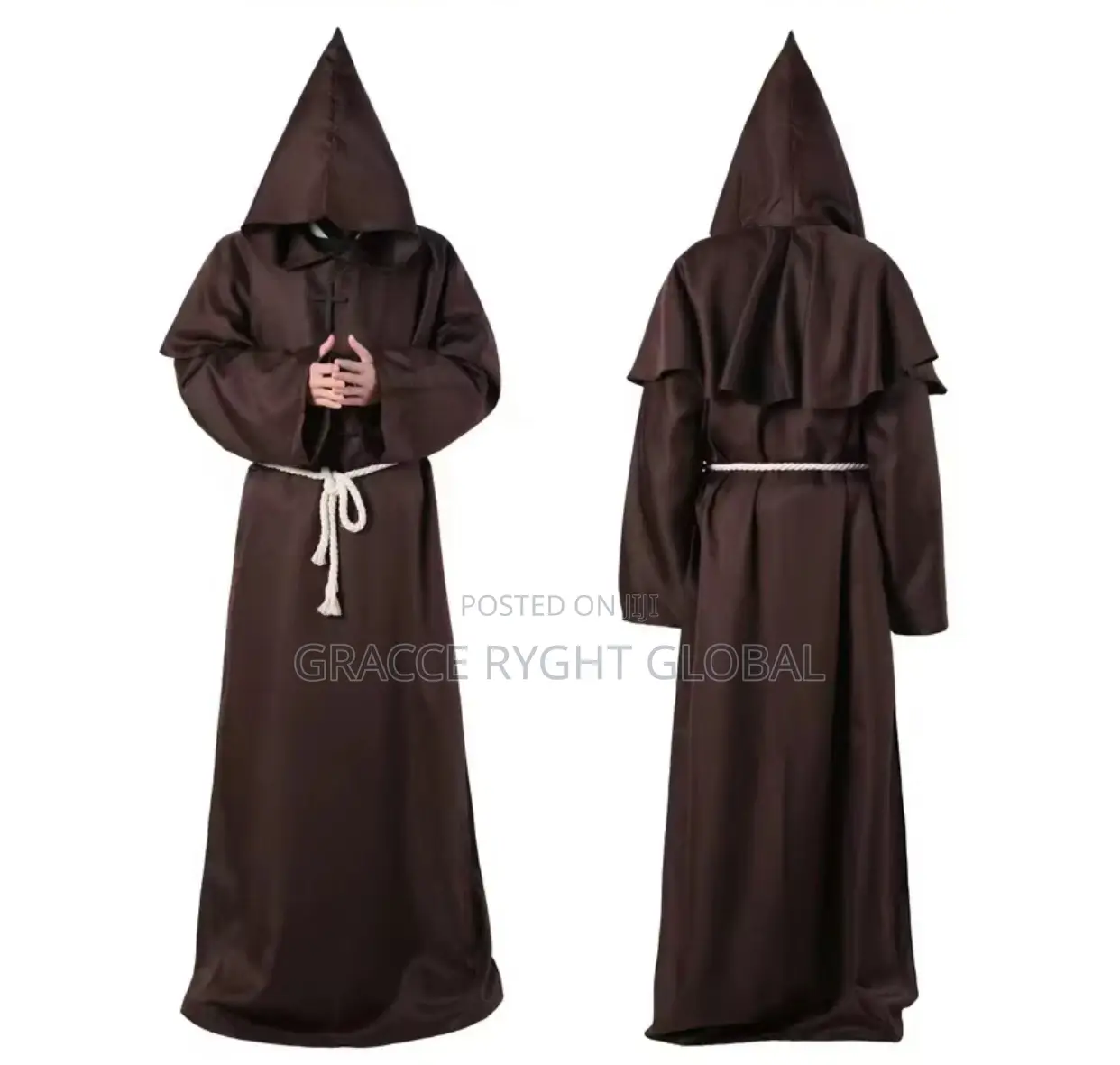 Monk Costume With Cross