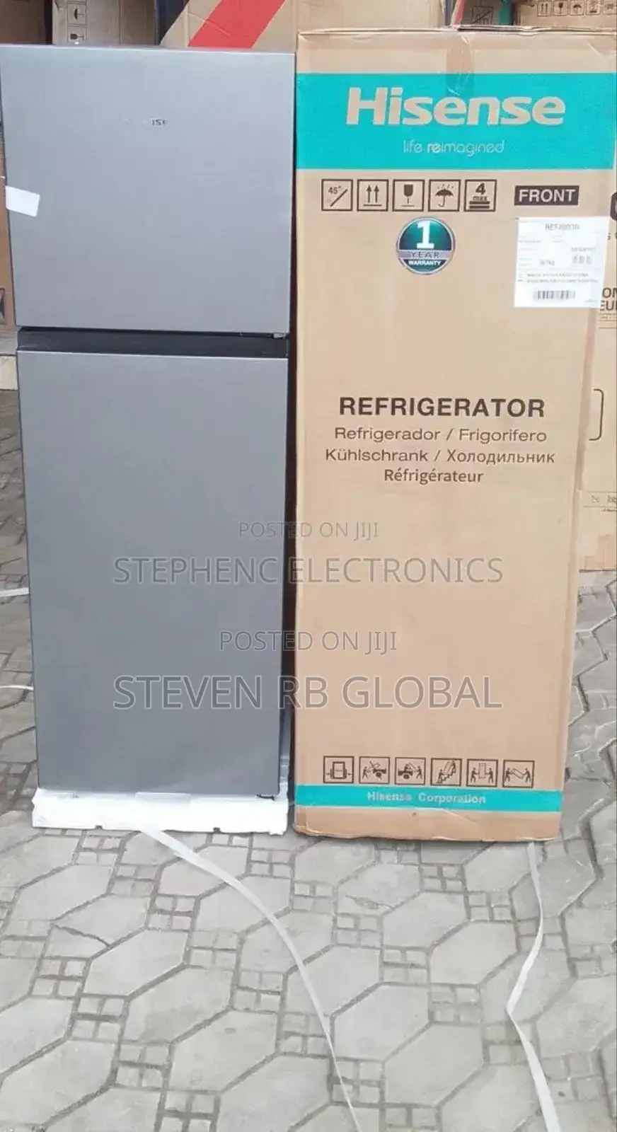 Hisense Top Mount Defrost Refrigerator 154l | Ref 200dr