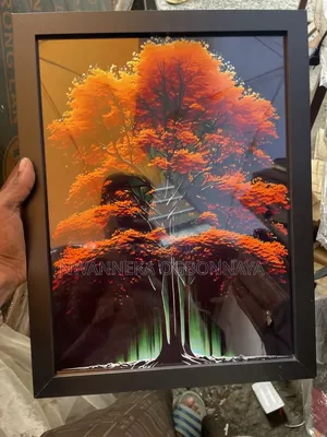 Photo - Plant Painting Self-Adhesive Artwork
