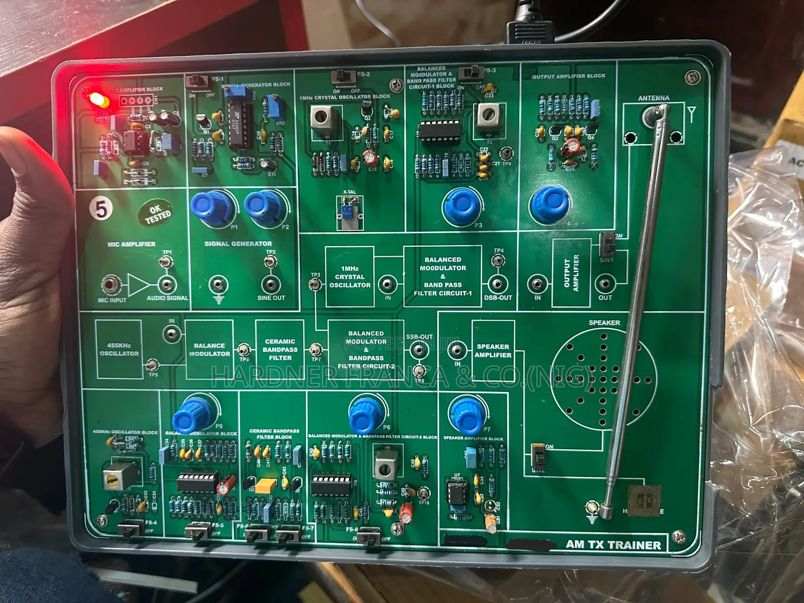 DSB/SSB Am Transmitter Communication Trainer