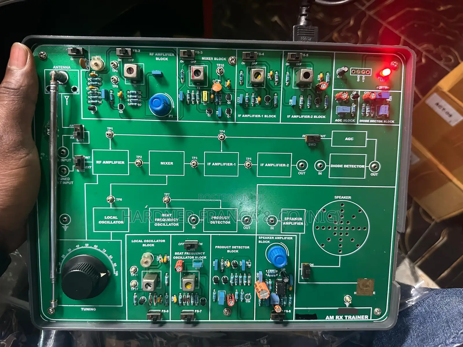 DSB/SSB Am Receiver Communication Trainer