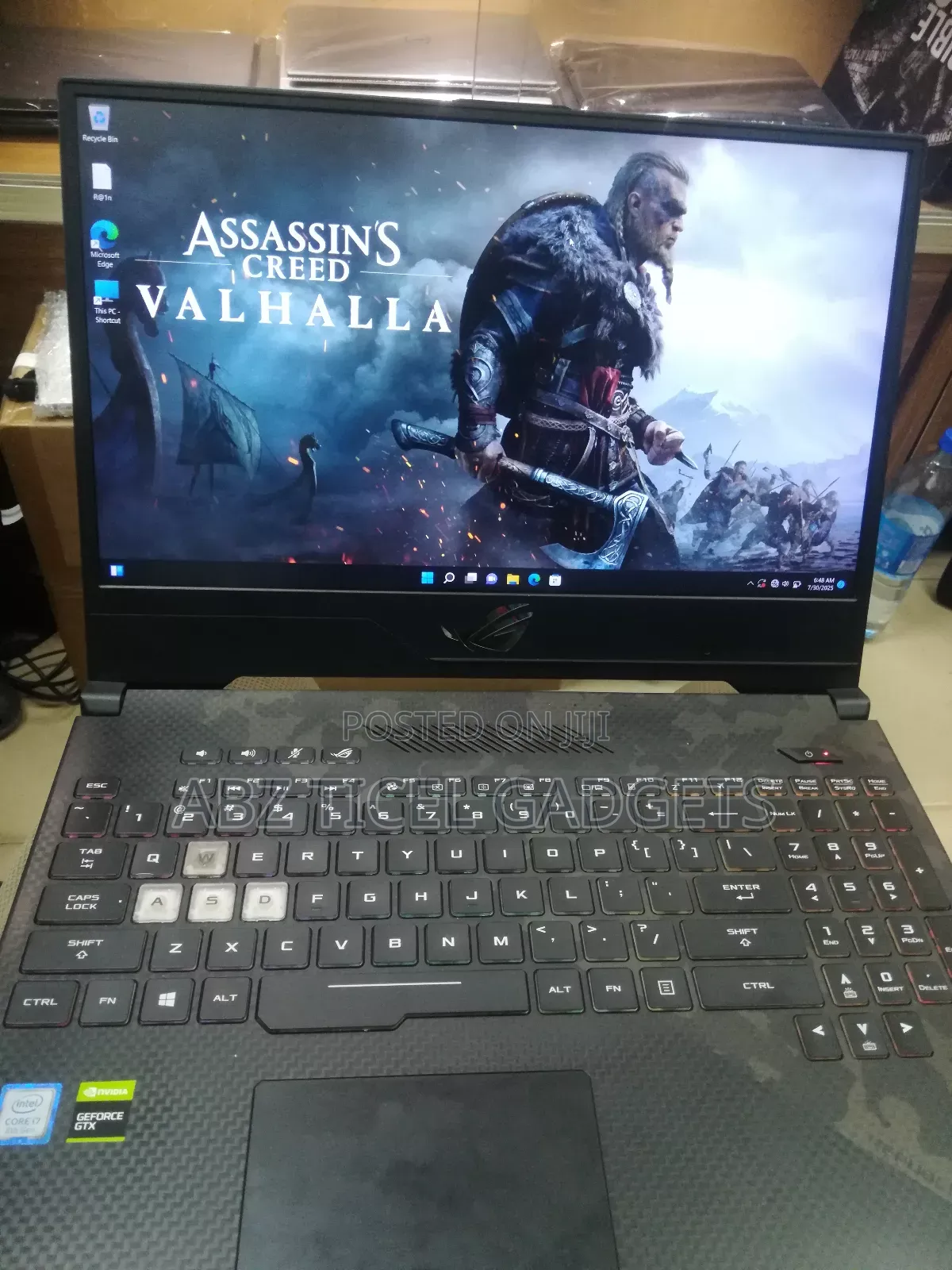 Laptop Asus ROG Strix GL503 16GB Intel Core I7 SSD 512GB
