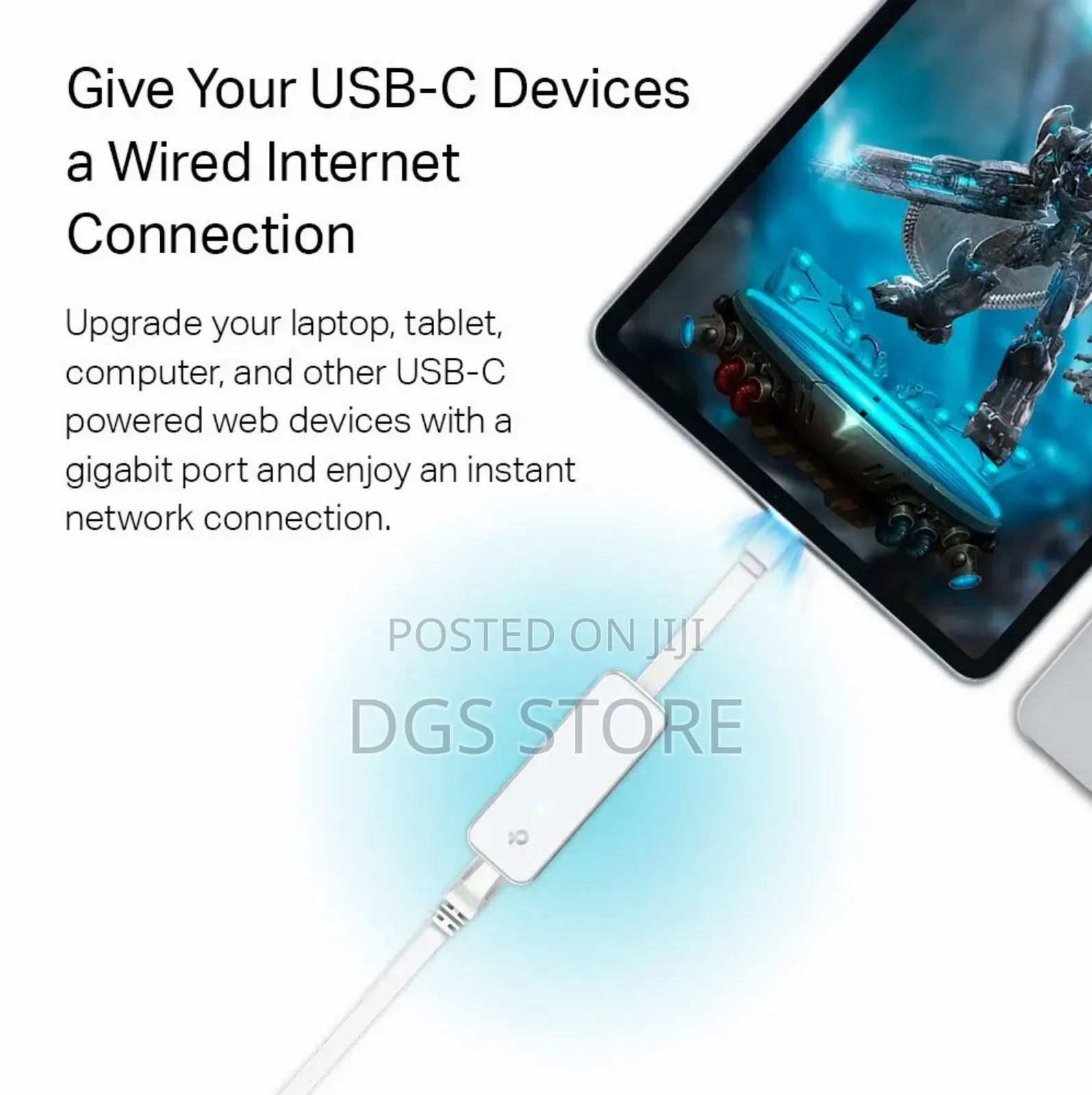 Tp Link Type C to Rj45 Gigabit Ethernet Network Adapter