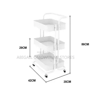 3 Layers Moving Trolley