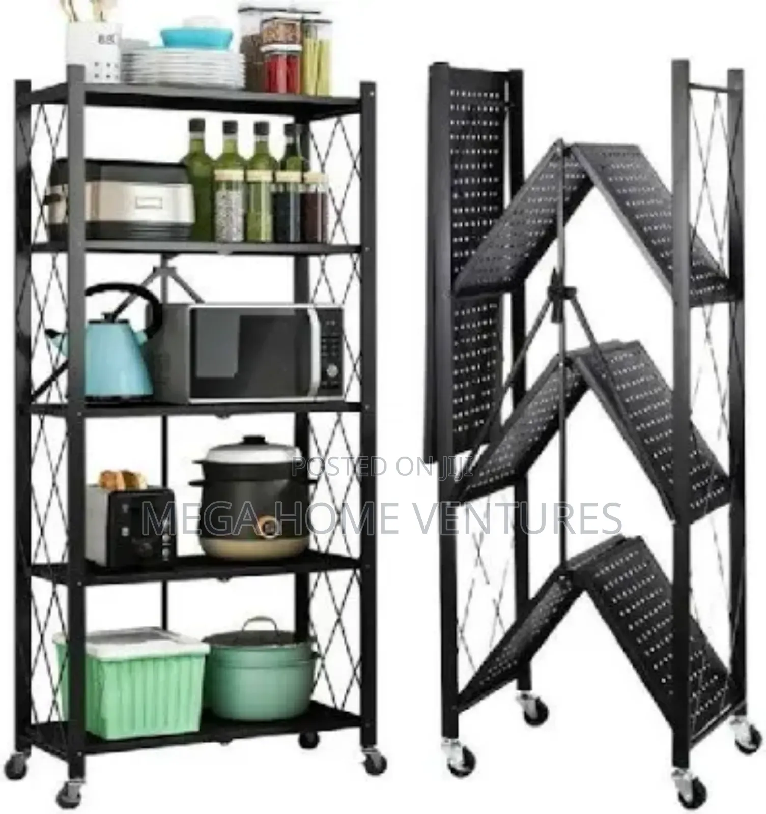 Multi Layers Rollable Folding Rack