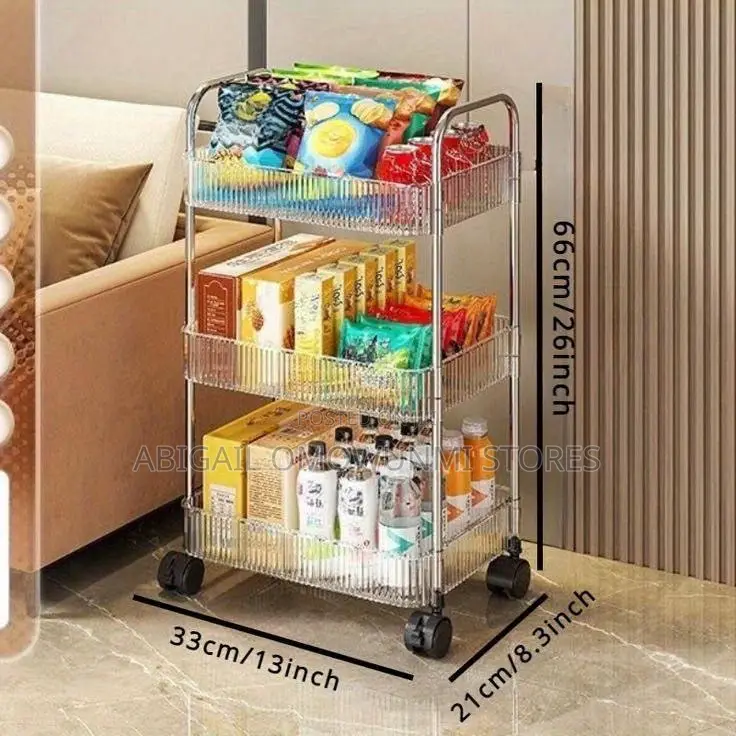 3 Tiers Acrylic Storage Rack