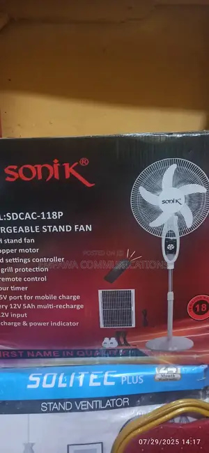 Sonik Solar Fan