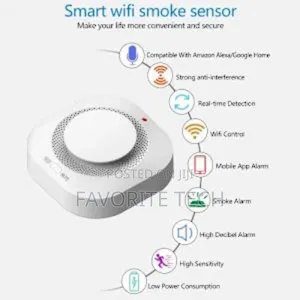 Smart Photoelectric Smoke Detector Wifi