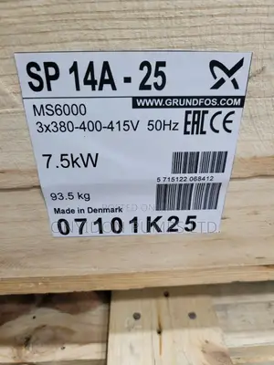 High Quality Grundfos Submersible Pump 10hp