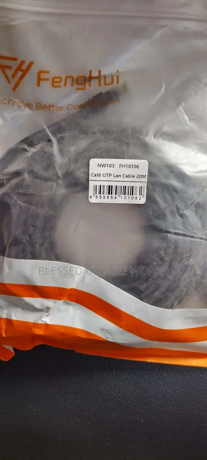 20m Fenghui Cat 6 Rj45 Ethernet Network Cable