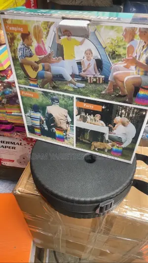 Portable, Foldable Telescoping Stool