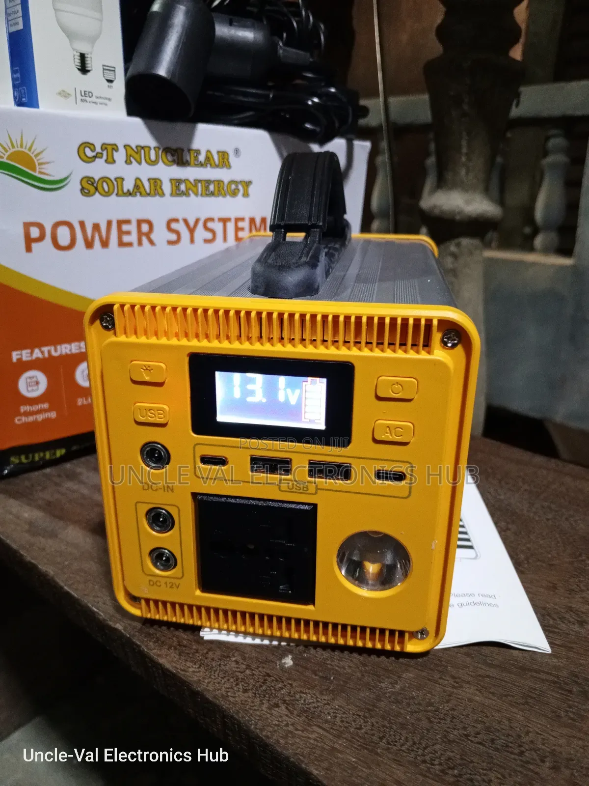 Ct Nuclear 300w Solar Generator