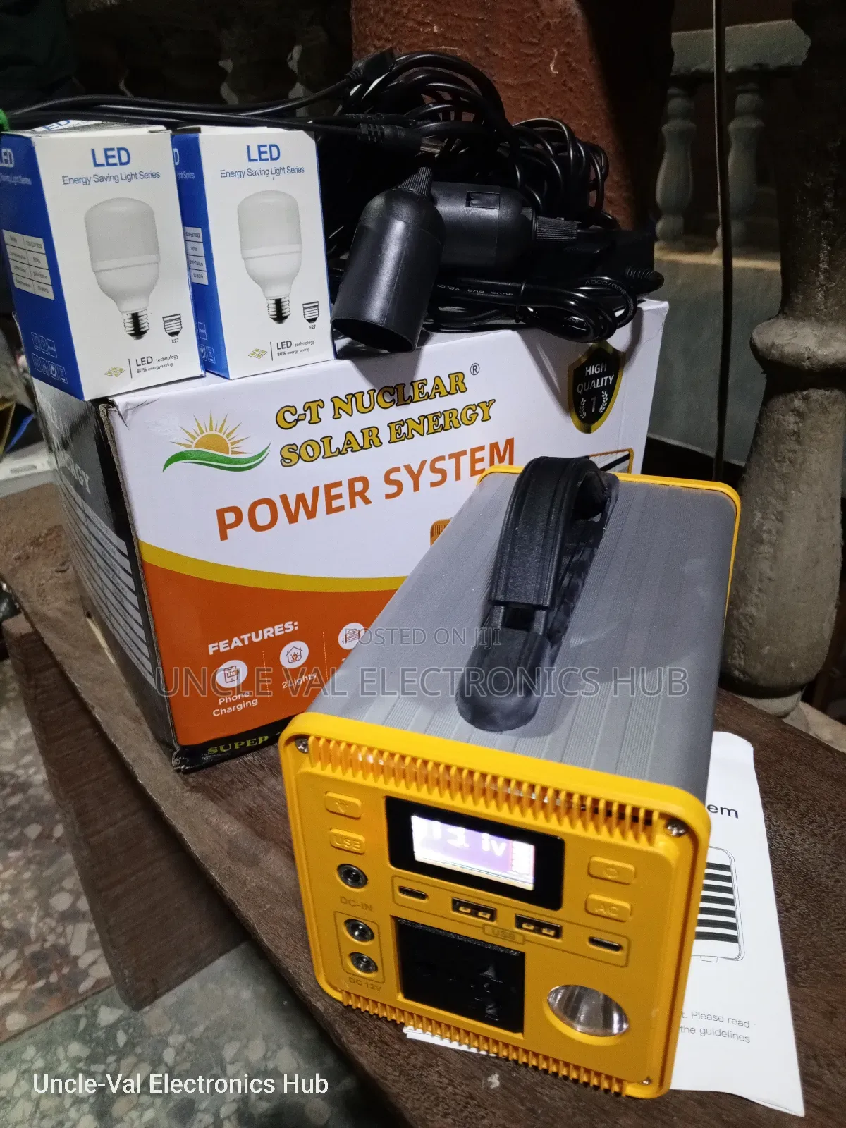 Ct Nuclear 300w Solar Generator