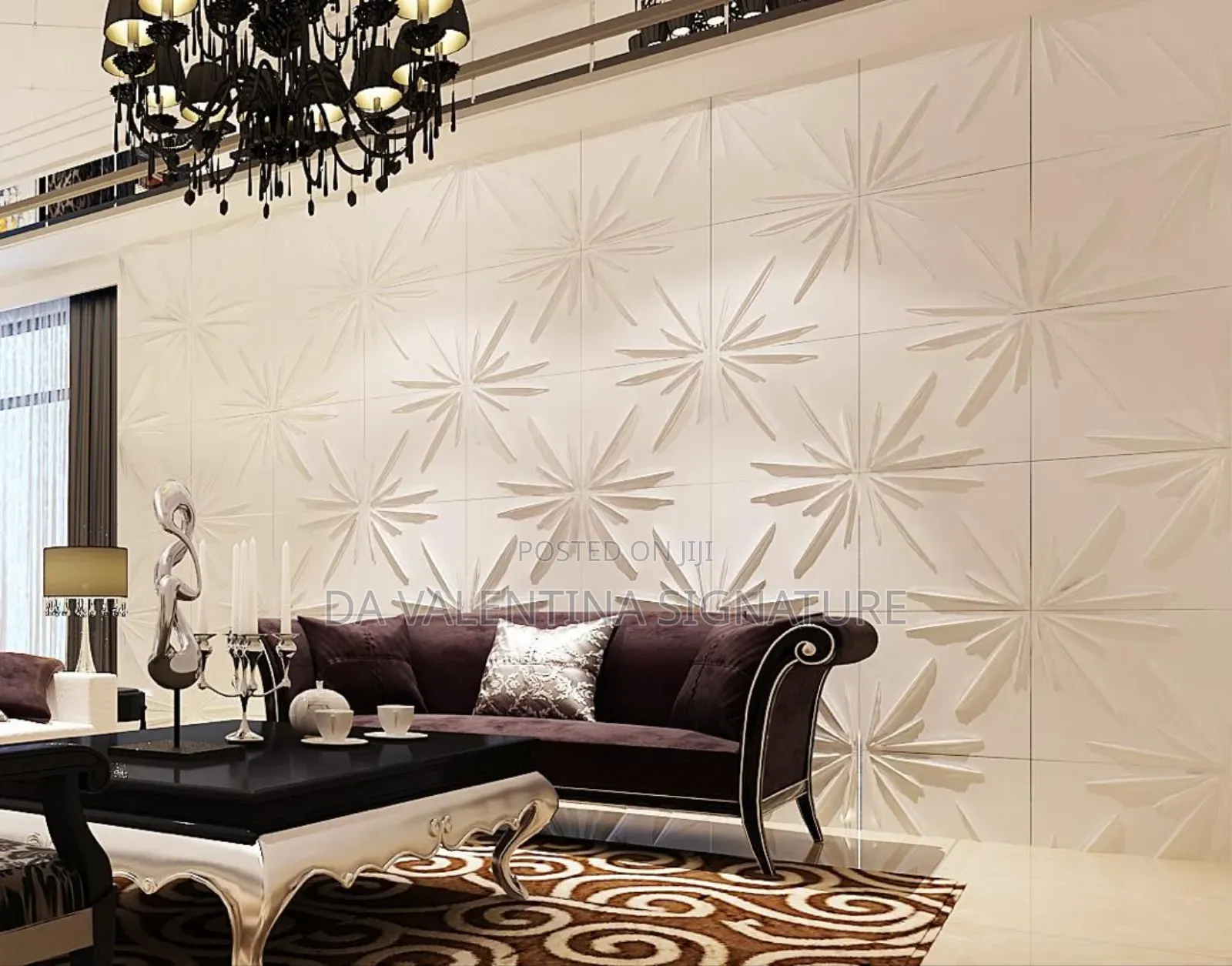 High Quality Fiber 3d Wall Panel