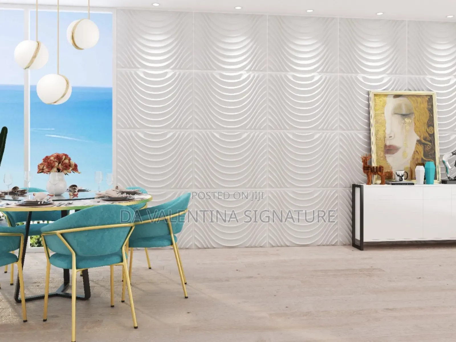 High Quality Fiber 3d Wall Panel