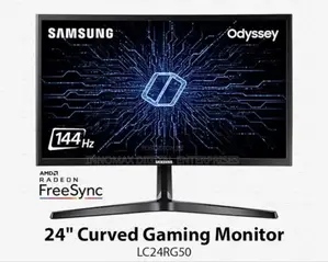 Samsung 24" Curved Gaming Monitor With 144hz Refresh Rate