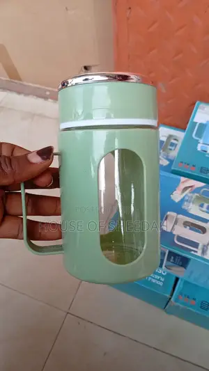 Double Layer Plastic Glass Office Cup