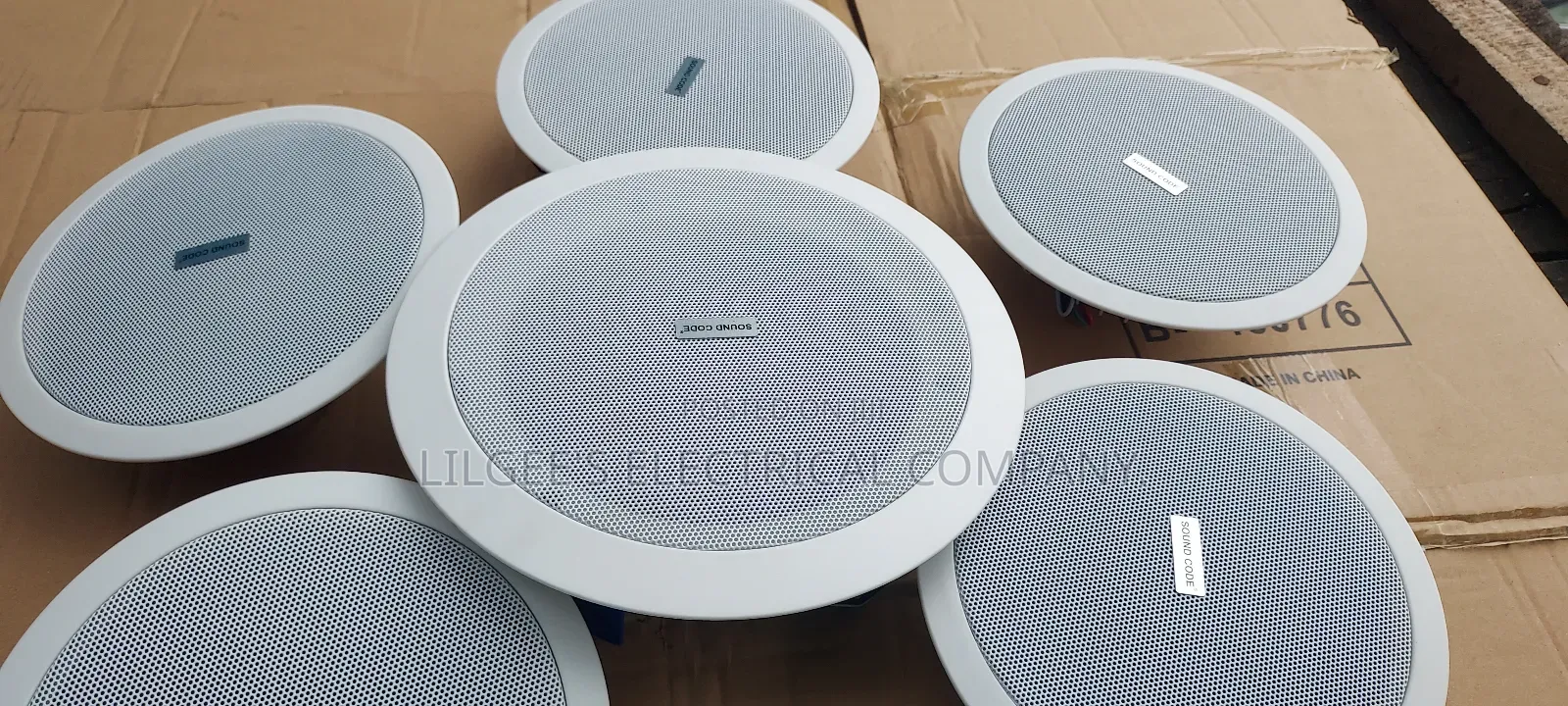 Authentic Sound Code 6 in 1 Bluetooth Ceiling Speakers.