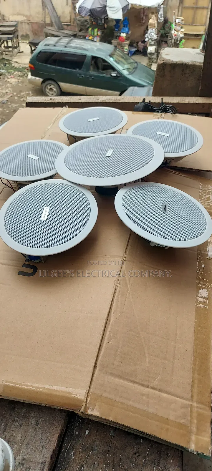 Authentic Sound Code 6 in 1 Bluetooth Ceiling Speakers.