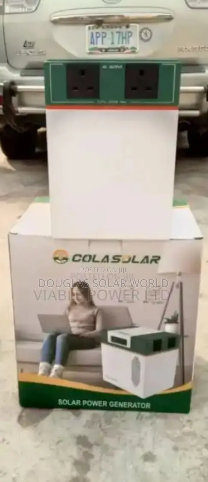 Cola Solar Solar Generator 2kwh 2000w