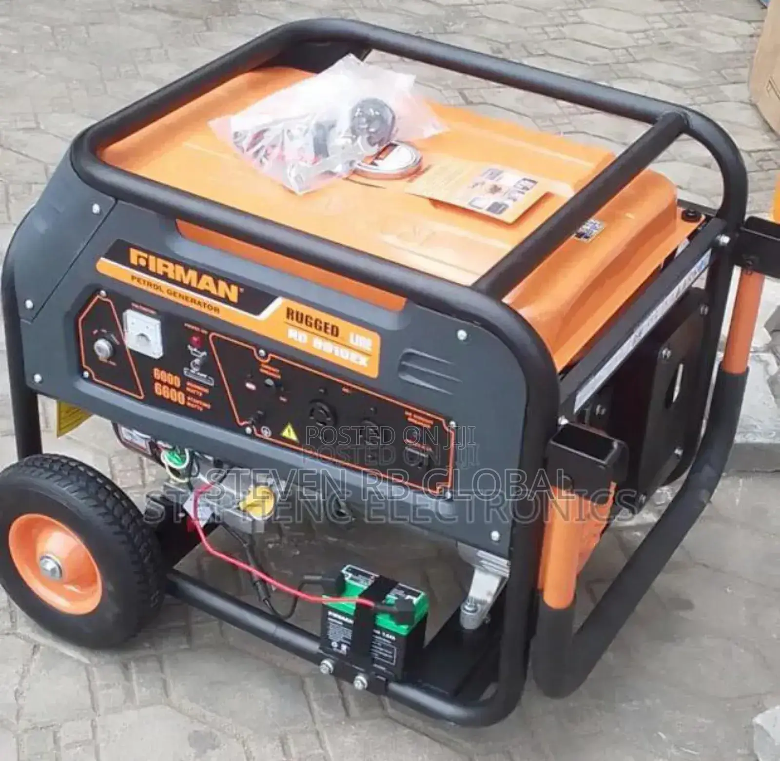 Sumec Firman Rugged 6.6kva Generator With Key Starter 8910ex