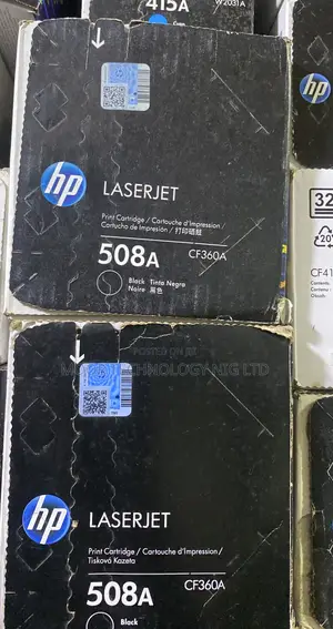 Hp 508a Toner Cartridge Black,Cyan ,Yellow,Magenta