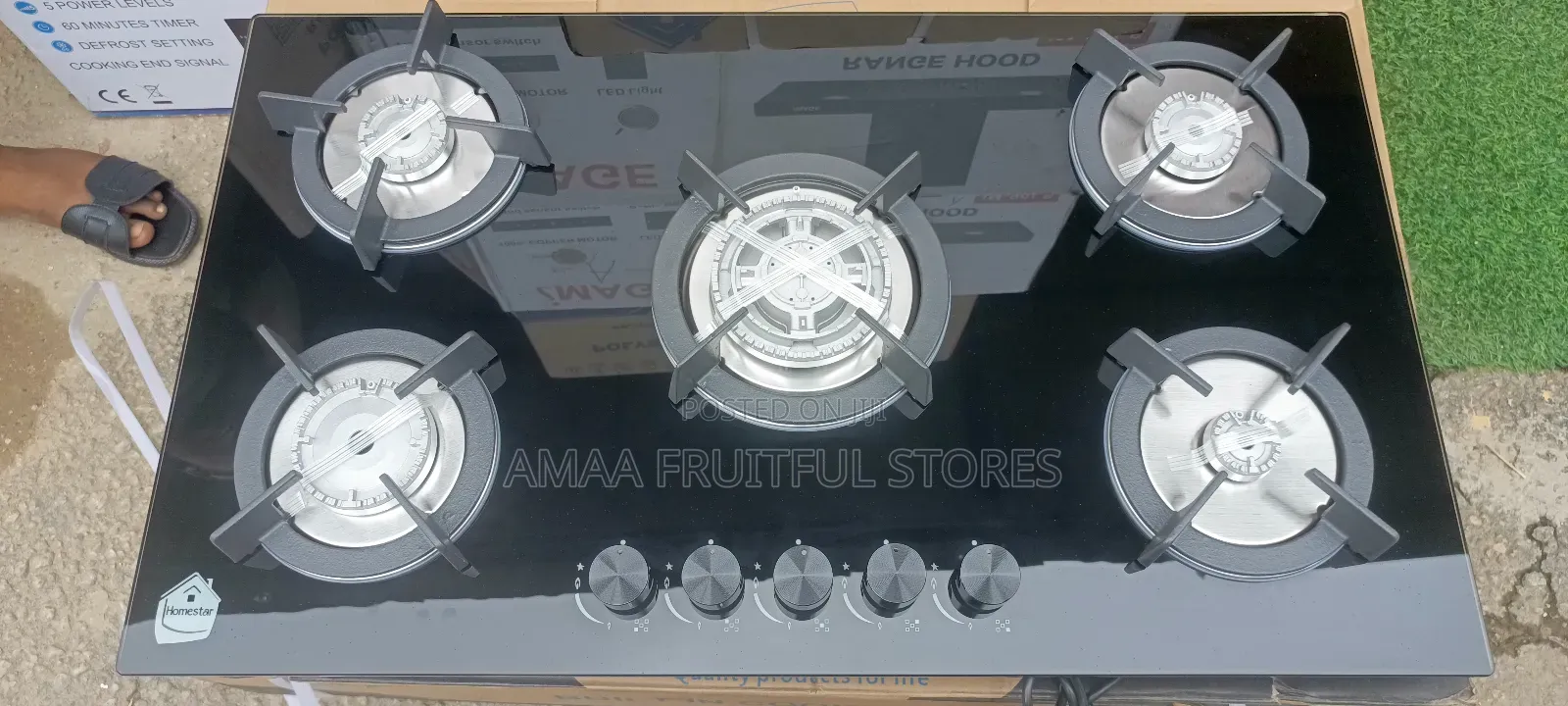 Homestar 5burners Built-in Cooker