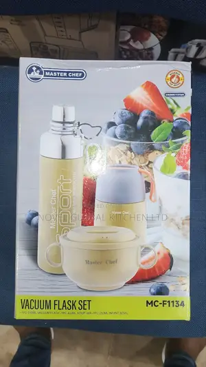 3in1 Vacuum Flask Set