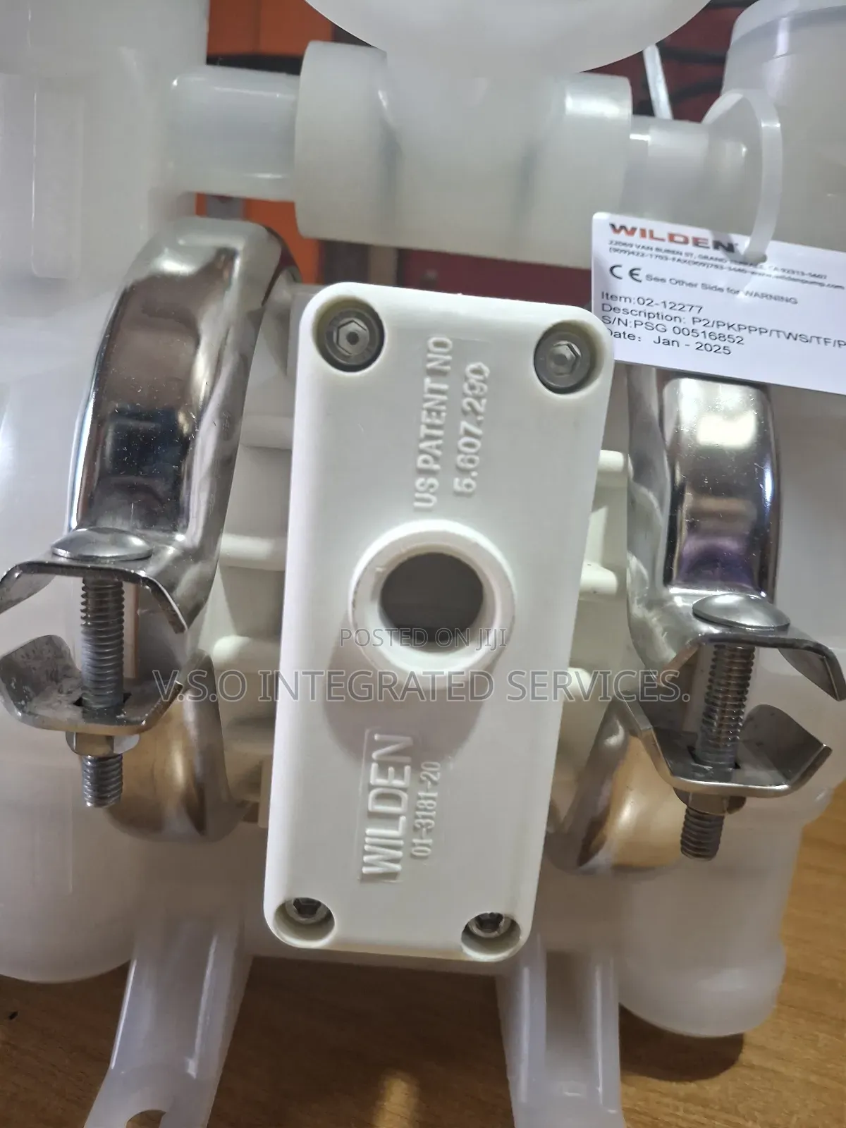 P2 Plastic Wilden Double Diaphragm Pump