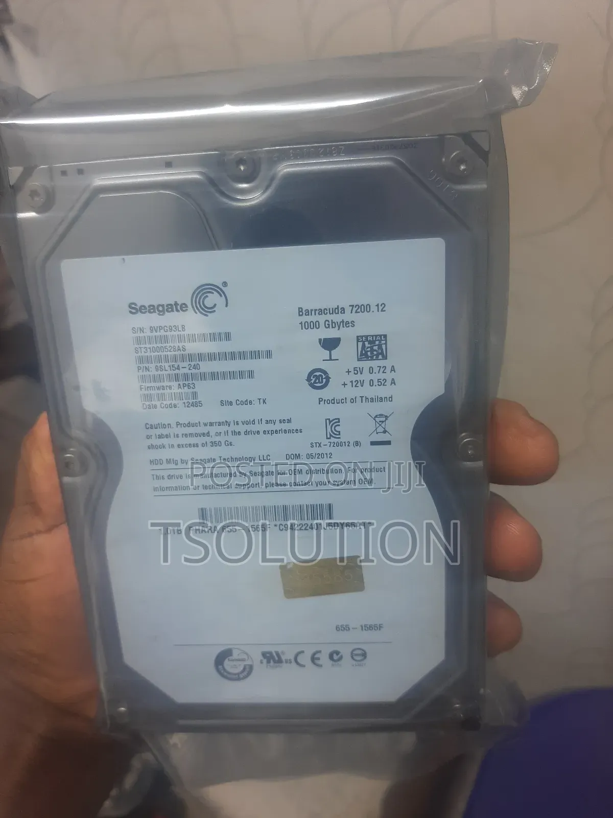 1tb Sata Surveillance Hard Drive