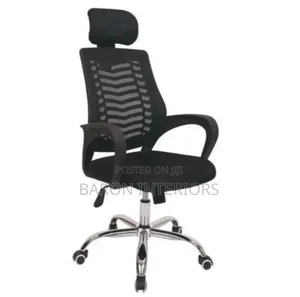 Adjustable Office Chair With Headrest Is Available as Seen