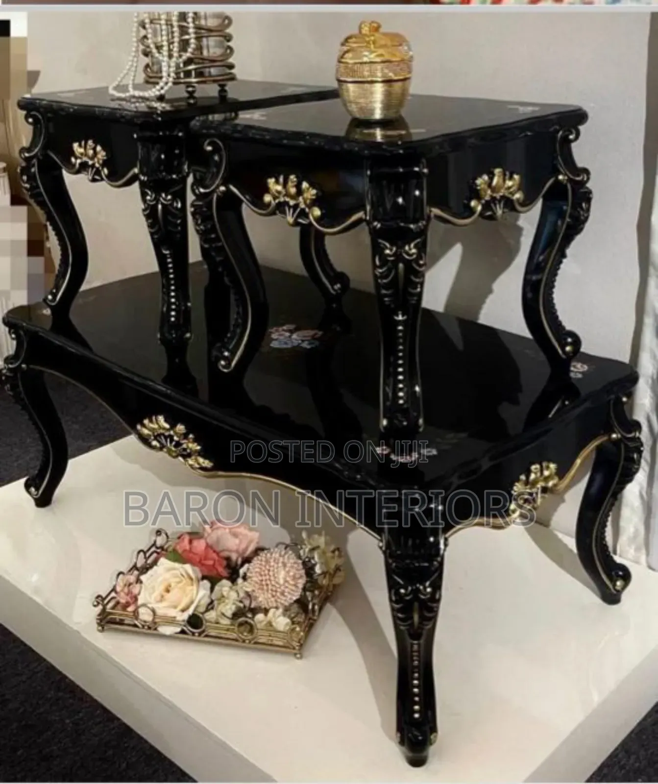 Royal Center Table With Two Sides Table Is Available as Seen