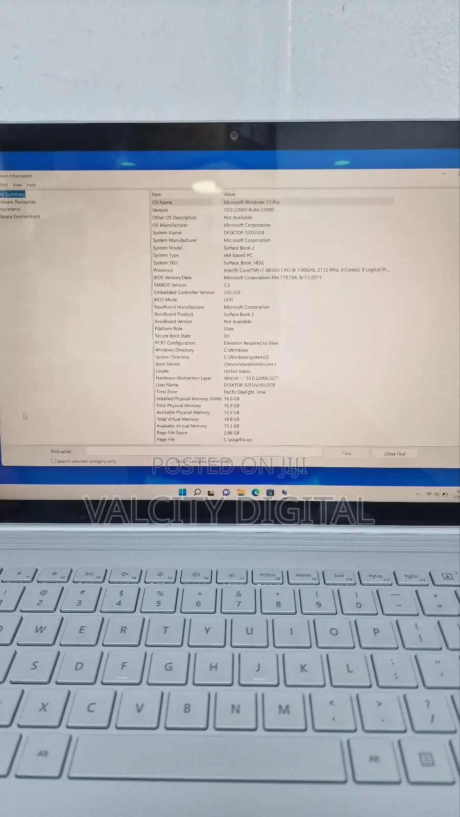 Laptop Microsoft Surface Book 2 16GB Intel Core i7 SSD 512GB
