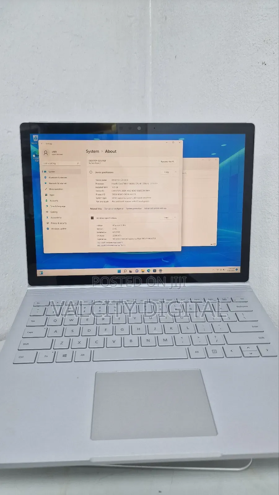 Laptop Microsoft Surface Book 2 16GB Intel Core i7 SSD 512GB