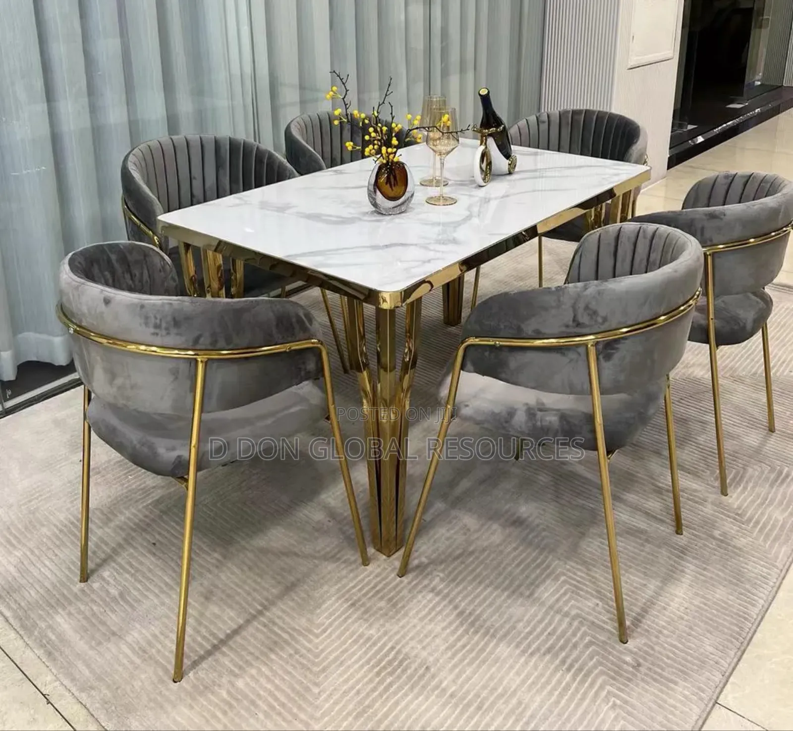 Luxurious Dining Set by Six Seater