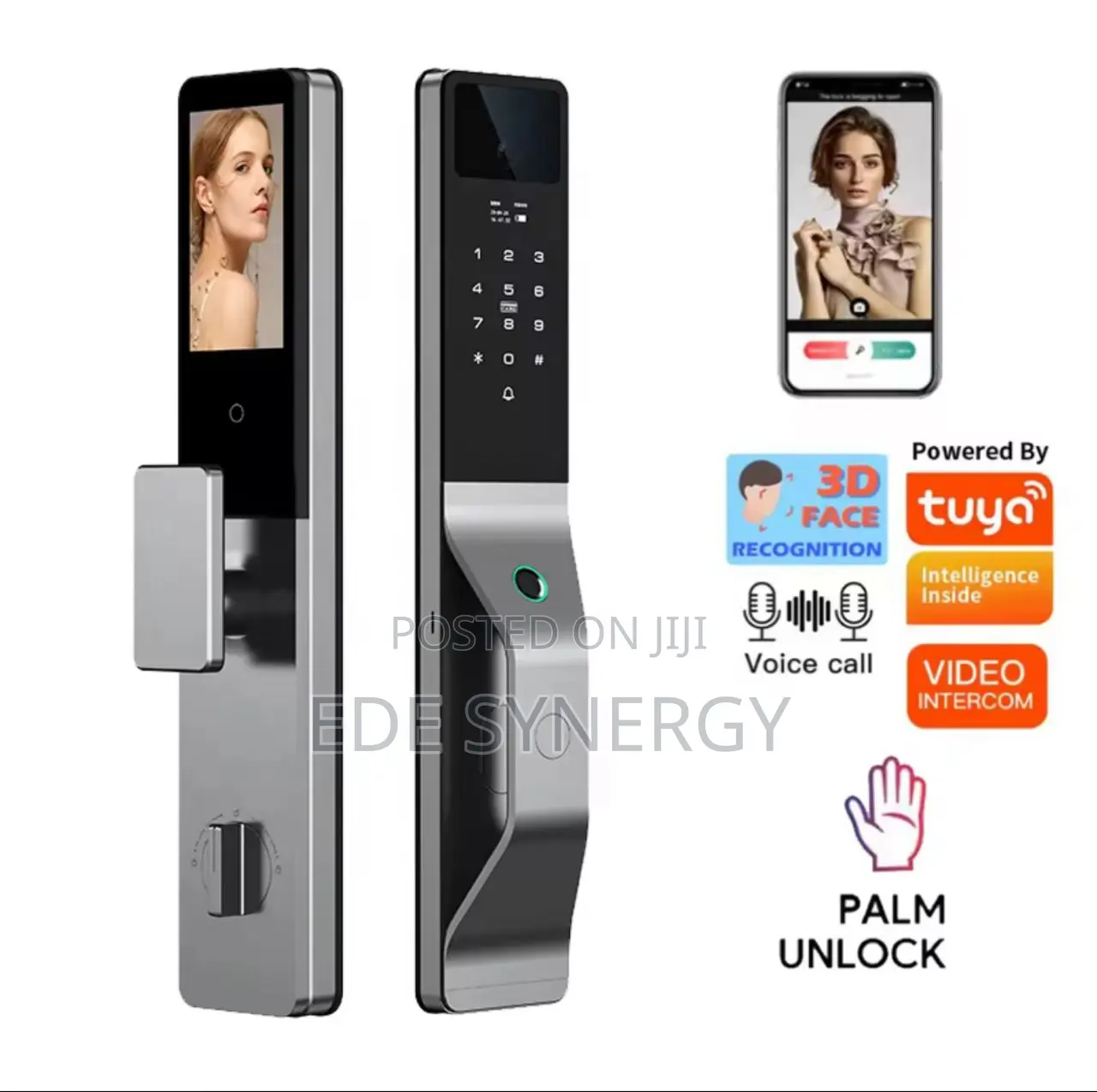 2025 Biometric Digital Smartlock Support Face Id