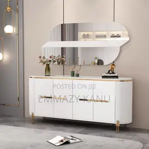 Quality Standard Console Mirror and Tv Stand