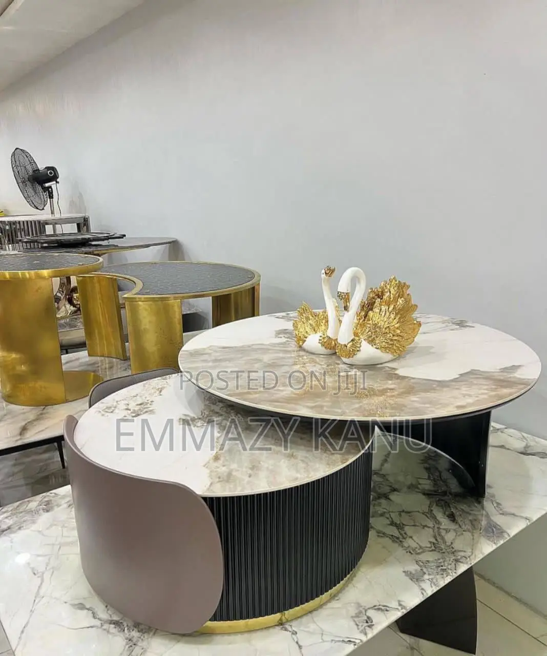 High Quality Ceramic Top 2in1 Center Table 