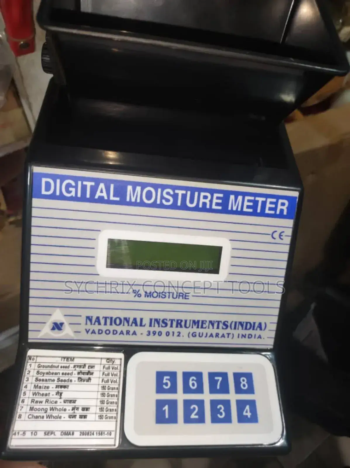 8in1 Digital Moisture Meter-Raw Cashew, Sheanut